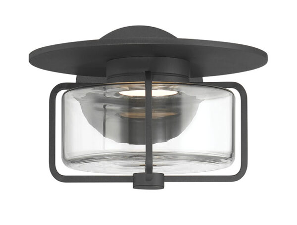 Eurofase Florin, Outdoor, 7", Sand Black, Clear Glass – Eurofase Outdoor
