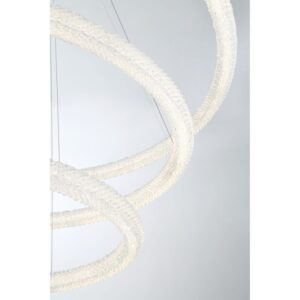 Eurofase Sassi, Chandelier , 60", Chrome – Eurofase Chandeliers