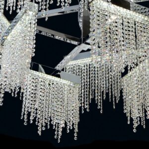 Eurofase 10-Light 51" Integrated Led Linear Chandelier – Eurofase Chandeliers