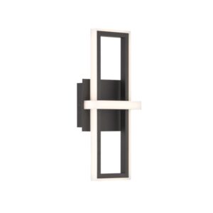 Eurofase Bordo, Outdoor, 16", Matte Black, White Acrylic – Eurofase Outdoor