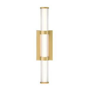Eurofase Fayton, Outdoor, 21", Matte Gold, Clear Glass – Eurofase Outdoor