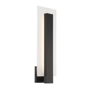 Eurofase Carta, Outdoor, 22", Matte Black, Frosted Glass – Eurofase Outdoor