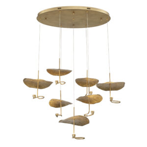 Eurofase Lagatto, Chandelier , 7-Light, 40", Oil Rubbed Bronze – Eurofase Chandeliers