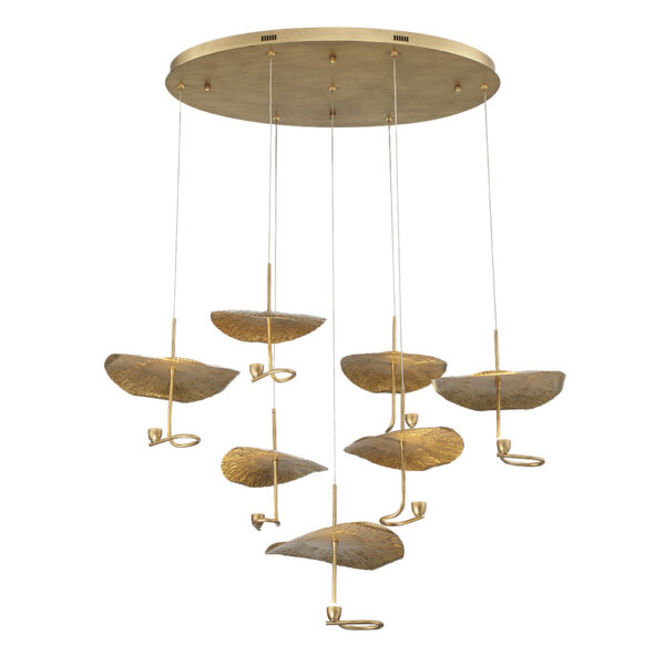 Eurofase Lagatto, Chandelier , 7-Light, 40", Oil Rubbed Bronze – Eurofase Chandeliers