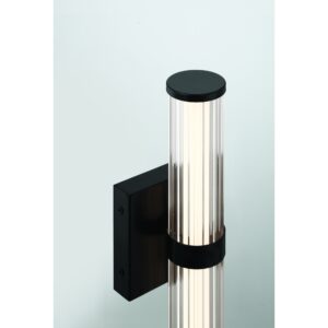 Eurofase Fayton, Outdoor, 14", Matte Black, Clear Glass – Eurofase Outdoor