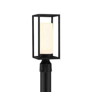 Eurofase Ren, Outdoor, 15", Powder Coat Black, White Glass – Eurofase Outdoor