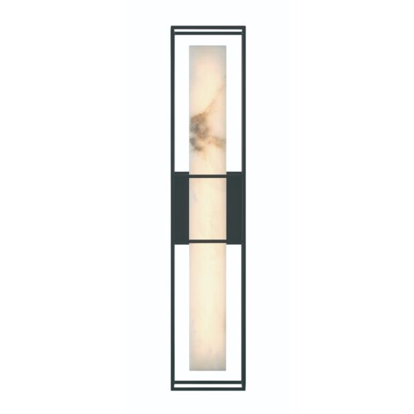 Eurofase Blakley, Outdoor , 24", Matte Black, Alabaster – Eurofase Outdoor