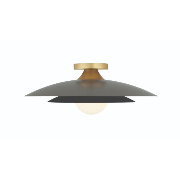 Eurofase Welsh, Flush Mount, 18", Matte Grey, White Glass – Eurofase Flush Mounts