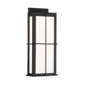 Eurofase Bensa, Outdoor, 20", Matte Black, White Glass – Eurofase Outdoor