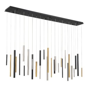 Eurofase Santana, Chandelier , 30-Light, 72", Mix – Eurofase Chandeliers