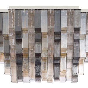 Eurofase Altesa, Flush Mount, 10-Light, 17", Chrome, Mixed Glass – Eurofase Flush Mounts