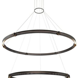 Eurofase Admiral, Chandelier , 2-Light, 62", Gold-Black Mix – Eurofase Chandeliers