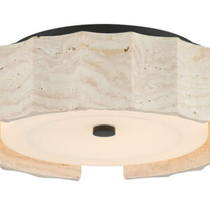 Eurofase Roslington, Flush Mount, 24", Gold, Opal Etched Glass – Eurofase Flush Mounts