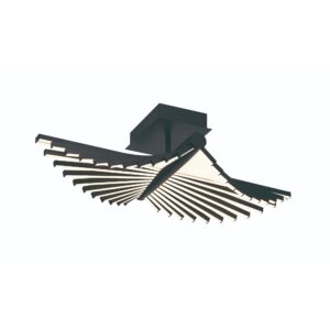 Eurofase Seraph, Flush Mount , 25", Matte Black – Eurofase Flush Mounts