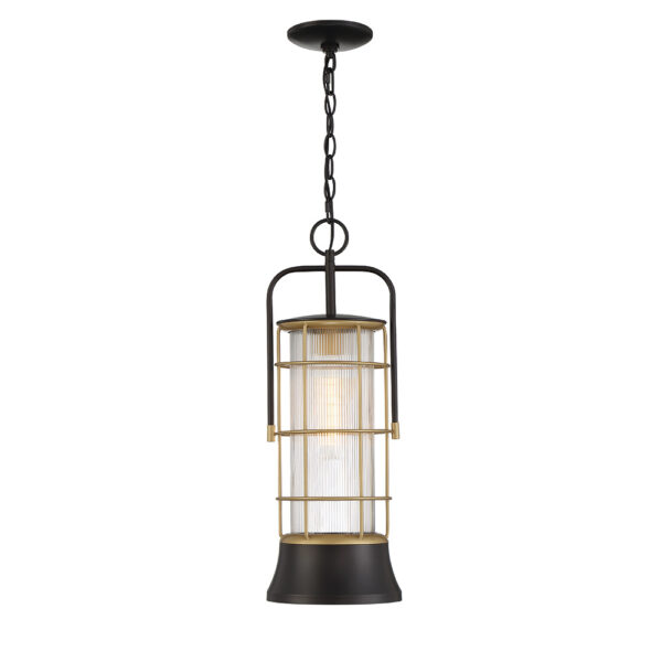 Eurofase Rivamar, Outdoor, 23", Gold-Black Mix, Clear Glass – Eurofase Outdoor