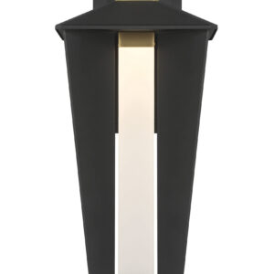 Eurofase Andson, Outdoor, 19", Brass-Sand Black Mix, Frosted Acrylic – Eurofase Outdoor
