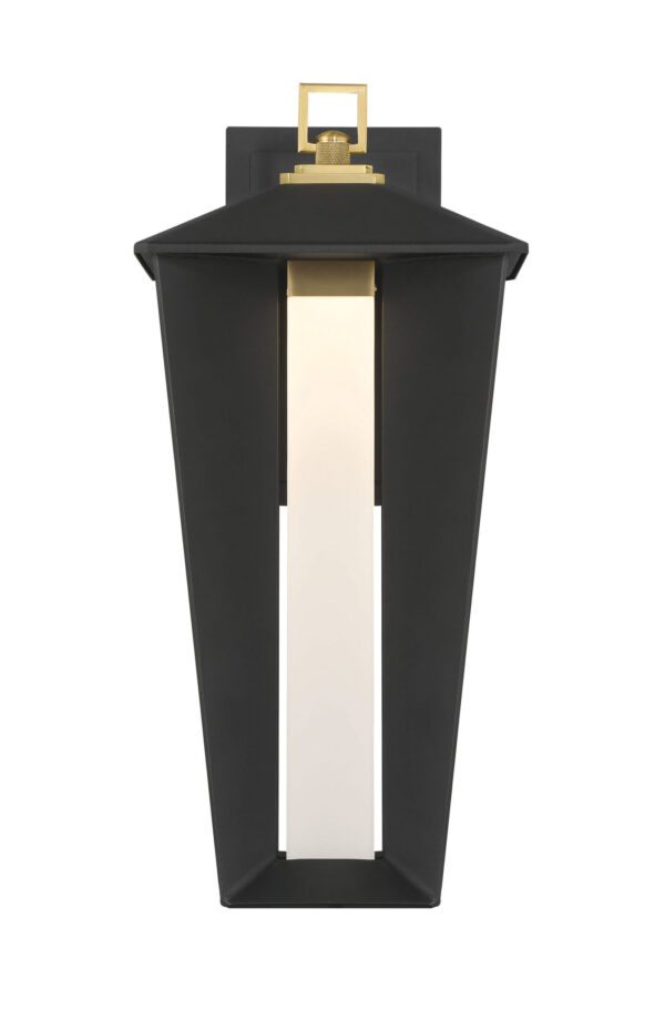 Eurofase Andson, Outdoor, 19", Brass-Sand Black Mix, Frosted Acrylic – Eurofase Outdoor