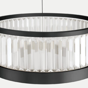 Eurofase Empra, Pendant, 24", Gold, Clear Crystal – Eurofase Pendants