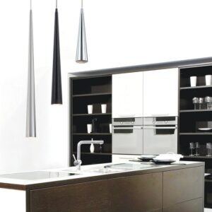 Eurofase Sliver, Pendant , 24", Polished Nickel – Eurofase Pendants