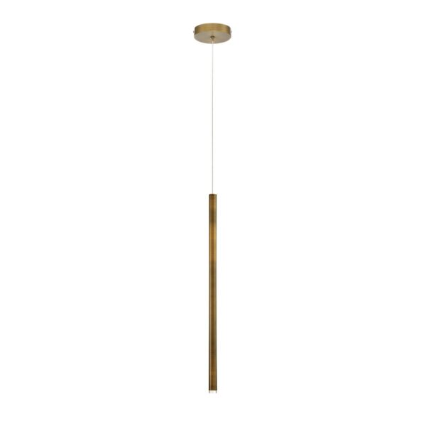 Eurofase Navada, Pendant , 24", Brushed Brass – Eurofase Pendants