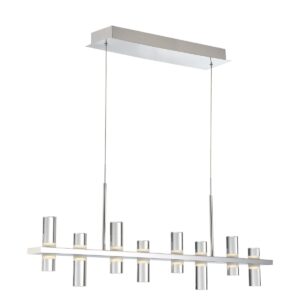 Eurofase 8-Light 42" Integrated Led Linear Chandelier – Eurofase Chandeliers