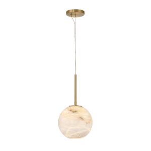 Eurofase Kepler, Pendant , 15", Gold, Alabaster