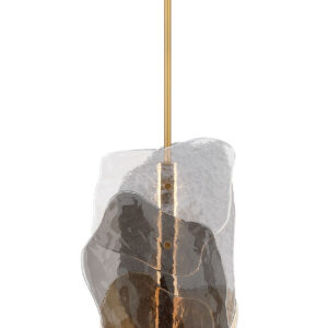 Eurofase Grotto, Pendant, 36", Antique Brass, Mixed Glass – Eurofase Pendants