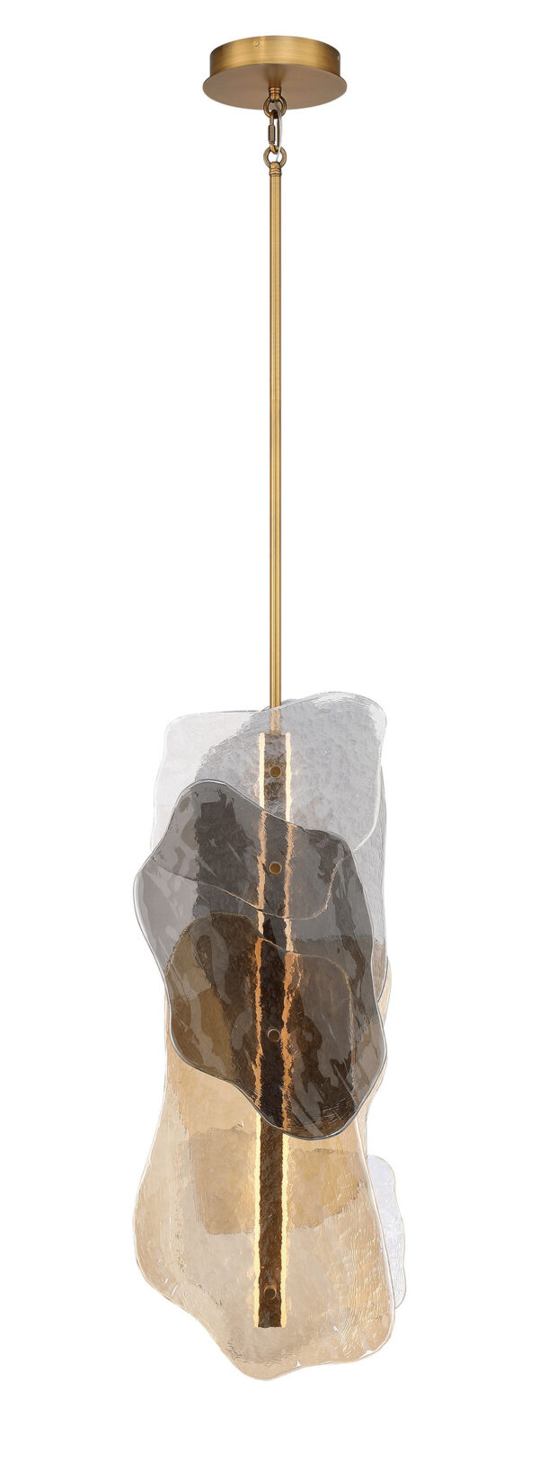 Eurofase Grotto, Pendant, 36", Antique Brass, Mixed Glass – Eurofase Pendants