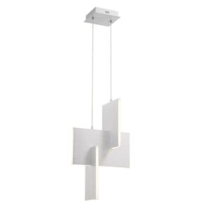 Eurofase Coburg, Pendant , 23", Anodized Silver – Eurofase Pendants