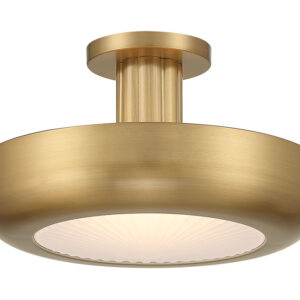 Eurofase Macey, Flush Mount, 16", Antique Brass, Etched Glass – Eurofase Flush Mounts