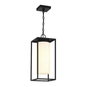 Eurofase Ren, Outdoor, 19", Powder Coat Black, White Glass – Eurofase Outdoor
