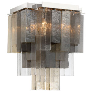 Eurofase Altesa, Flush Mount, 10-Light, 17", Chrome, Mixed Glass – Eurofase Flush Mounts