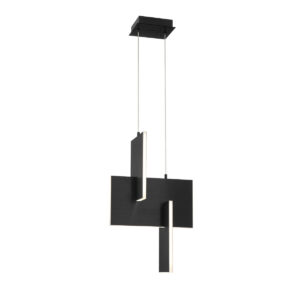 Eurofase Coburg, Pendant , 23", Anodized Black – Eurofase Pendants