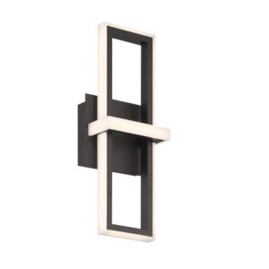 Eurofase Bordo, Outdoor, 16", Matte Black, White Acrylic – Eurofase Outdoor