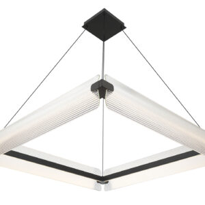 Eurofase Neoness, Chandelier, 4-Light, 34", Weathered Brass, Smoked Glass – Eurofase Chandeliers
