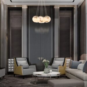 Eurofase Kepler, 7-Light, 18", Integrated LED, Multi Drop Chandelier – Eurofase Chandeliers