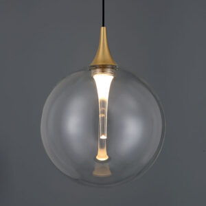 Eurofase Iissa, Pendant, 6", Matte Black, Smoked Glass – Eurofase Pendants
