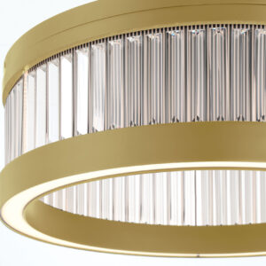 Eurofase Empra, Flush Mount, 16", Matte Black, Clear Crystal – Eurofase Flush Mounts