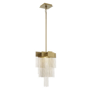 Eurofase Bloomfield, Pendant, 18", Matte Gold, Gold Aluminum – Eurofase Pendants