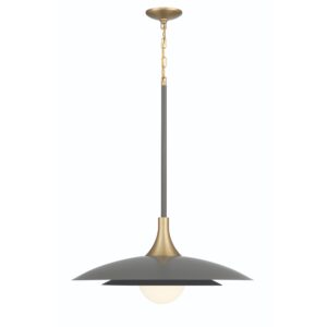 Eurofase Welsh, Pendant, 30", Matte Grey, White Glass – Eurofase Pendants
