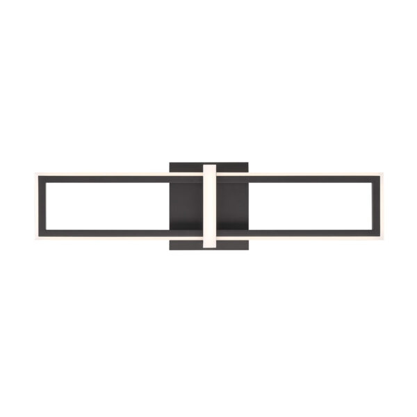Eurofase Bordo, Outdoor, 24", Matte Black, White Acrylic – Eurofase Outdoor