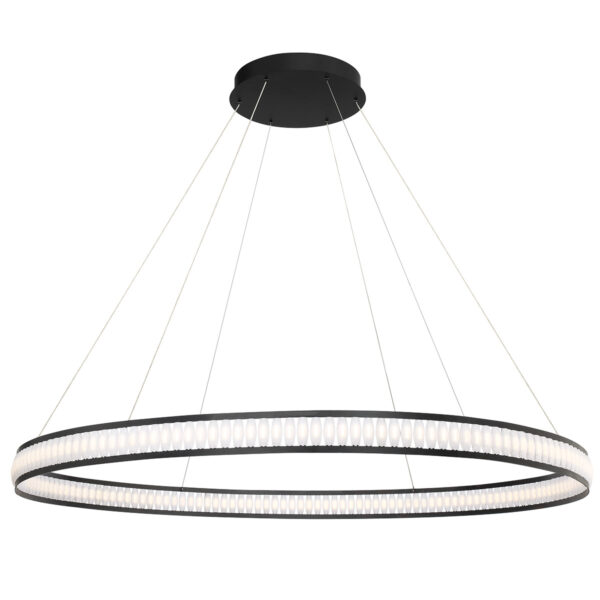 Eurofase Forster, Chandelier , 60", Matte Black – Eurofase Chandeliers