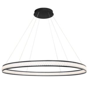 Eurofase Forster, Chandelier , 60", Matte Black – Eurofase Chandeliers
