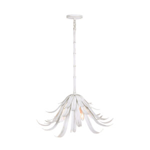 Eurofase Kagra, Chandelier , 3-Light, 24", Distressed White