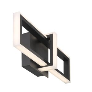Eurofase Bordo, Outdoor, 16", Matte Black, White Acrylic – Eurofase Outdoor