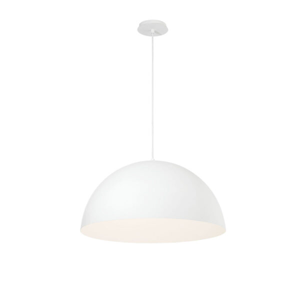 Eurofase Laverton, Pendant, 24", Matte White, White Steel – Eurofase Pendants