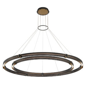 Eurofase Admiral, Chandelier , 2-Light, 62", Gold-Black Mix – Eurofase Chandeliers