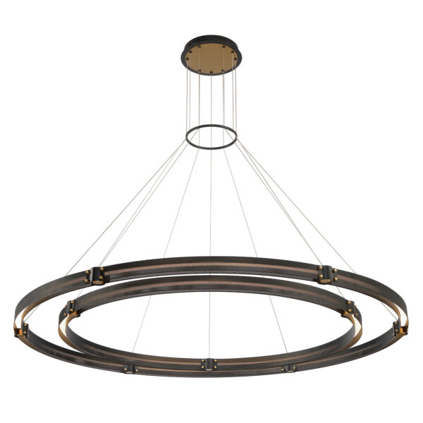 Eurofase Admiral, Chandelier , 2-Light, 62", Gold-Black Mix – Eurofase Chandeliers