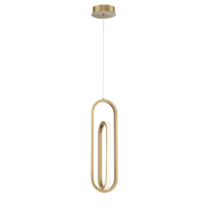 Eurofase Demark, Pendant , 22", Matte Gold – Eurofase Pendants