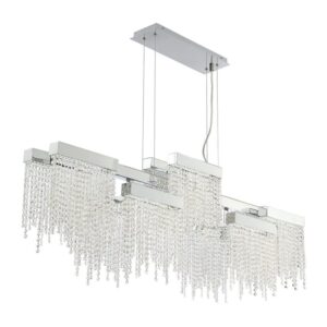Eurofase 10-Light 51" Integrated Led Linear Chandelier – Eurofase Chandeliers